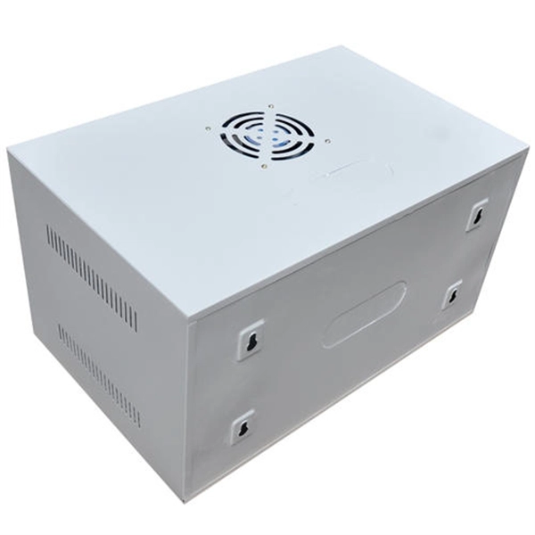 Safety spacing between power and data cables in cable trays